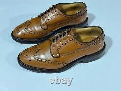 Church's Grafton Custom Grade Wingtip Sandalwood Derby Size 6.5 US