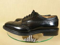 Church's Grafton Mens Shoes UK Size 8 80F Custom Grade Black Leather Brogues VGC