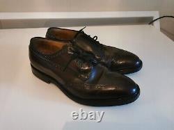 Church's Grafton Wing Tip Brogue Custom Grade Shoes Chestnut UK 11 F (Q)