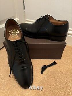 Church's Henry Oxford Black Calf Leather Custom Grade 9.5 F Worn Once