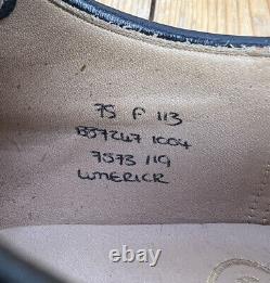 Church's Limerick Leather Formal Shoes Custom Grade UK7.5 F Made In England