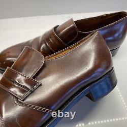 Church's Loafer Shoes Size UK 9 Brown Custom Grade