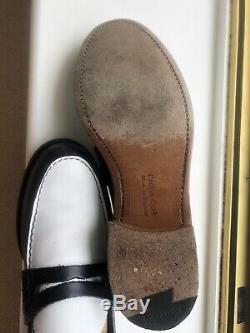 Church's Loafers Famous English Shoes Custom Grade Leather 2 tone mint condition