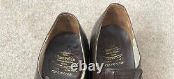 Church's Loafers Size 10 Custom Grade Brown Leather Shoes Made in England