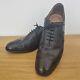Church's Made In England Custom Grade Black Leather Brogue Shoes Size 10.5/11