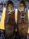 Church's Men Brown Leather Oxford Custom Grade Shoe Size Uk 7 Eu 41 Vgc