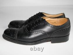 Church's Men's Custom Grade Diplomat Black Leather Oxford Brogues UK 5 EU 39
