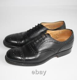 Church's Men's Custom Grade Diplomat Black Leather Oxford Brogues UK 5 JP 24