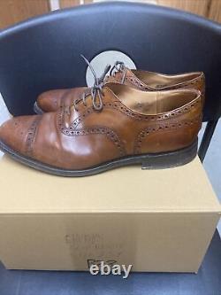 Church's Men's Custom Grade Semi Brogue Shoes Size 8.5 F