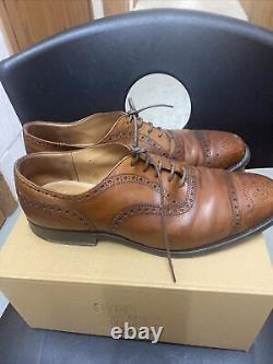 Church's Men's Custom Grade Semi Brogue Shoes Size 8.5 F