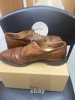 Church's Men's Custom Grade Semi Brogue Shoes Size 8.5 F