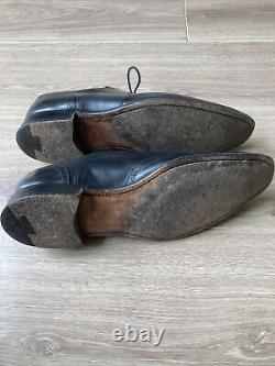 Church`s Mens Black Brouges Shoes -`Walton` Size UK 9 F Excellent Condition