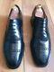 Church's Mens Black Custom Grade Brogues Shoes Uk Size 8.5 Us 9.5 Eu 42.5