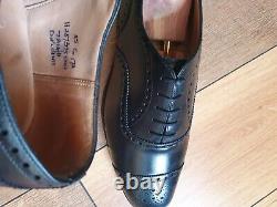 Church's Mens Black Custom Grade Brogues Shoes Uk Size 8.5 Us 9.5 Eu 42.5