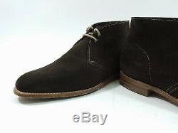 Church's Mens Boots shoes Brown Suede UK 10 F US 11 EU 44 custom grade