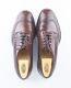 Church's Mens Brown Wingtip Custom Grade Dress Shoes Leather Size 7f Us 8 Eu 41