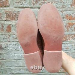 Church's Mens Downton Brown Chestnut Brogue Shoe 7.5 Lace Up Shoe Custom Grade