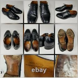 Church's Mens Shoes 11.5 G Custom Grade Leather Cap Toe Lace Up Dress Shoes
