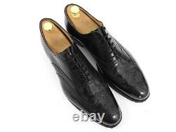 Church's Mens Shoes Black Brogues Custom Grade UK 11 US 12 E 45 G worn twice