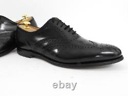 Church's Mens Shoes Black Brogues Custom Grade UK 11 US 12 E 45 G worn twice