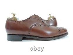 Church's Mens Shoes Brogues Custom Grade one brief wear Tan UK 8 US 9 EU 42 G
