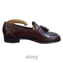 Church's Mens Shoes Brown Tassle Loafers UK 10F Custom Grade