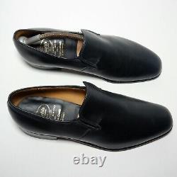 Church's Mens Shoes Custom Grade Black Slip On Loafers Size 8.5 85 H Very Clean