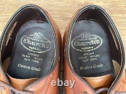 Church's Mens Shoes Custom Grade Brogue caps 9.5 G US 10.5 EU 43.5 worm twice