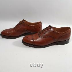 Church's Mens Shoes Custom Grade Brogues Tan Calf UK 7F US 8 EU 41 Minor Use