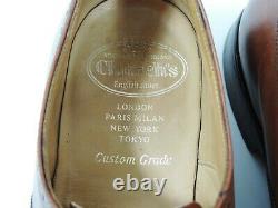 Church's Mens Shoes Custom Grade Brogues Tan UK 7 US 8 E 41 F Minor Use Calf