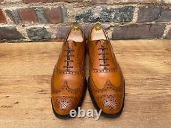 Church's Mens Shoes Custom Grade Brogues tan calf UK 9 US 10 EU 43 F worn once