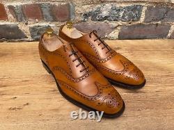 Church's Mens Shoes Custom Grade Brogues tan calf UK 9 US 10 EU 43 F worn once