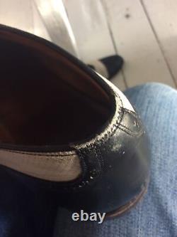 Church's Mens Shoes Custom Grade Derringer UK Size 10 F=100 Black/White