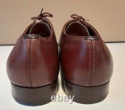 Church's Mens Shoes Custom Grade Plain Front Tan UK Size 10.5 H