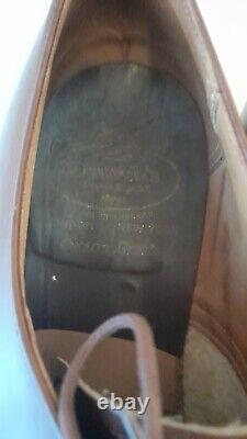 Church's Mens Shoes Custom Grade Plain Front Tan UK Size 10.5 H