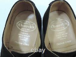 Church's Mens Shoes Custom Grade Suede Brogues UK 6 G UK 7 EU 40 Worn twice