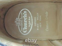 Church's Mens Shoes Custom Grade brogues UK 9 US 10 EU 43 F Boxed Ebony Kenton