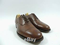 Church's Mens Shoes Tan Custom Grade Oxford UK 11 US 12 EU 45 F Worn Once Twice