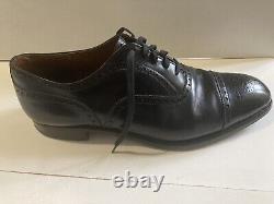 Church's Oxford/Brogues Diplomat Custom Grade Shoes Black Leather UK10 F