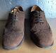 Church's Real Cape Buck Suede Custom Grade Oxford Brogues Mens Uk Size 8 F