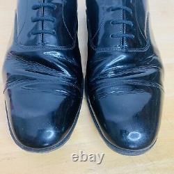 Church's Sackville Mens Shoes UK 9.5 F Custom Grade Black Leather Oxford Cap Toe