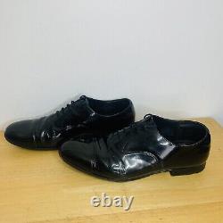 Church's Sackville Mens Shoes UK 9.5 F Custom Grade Black Leather Oxford Cap Toe