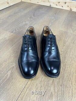 Church's Shoes Consul IV 73 Black Bracken Calf Size 50 UK 5 G Fit Custom Grade