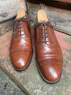 Church's Shoes, Custom Grade, Vintage Cap-toe Oxford, Semi-brogue