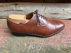 Church's Shoes, Custom Grade, Vintage Cap-toe Oxford, Semi-brogue