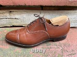 Church's Shoes, Custom Grade, Vintage Cap-toe Oxford, Semi-brogue