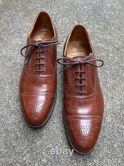 Church's Shoes, Custom Grade, Vintage Cap-toe Oxford, Semi-brogue