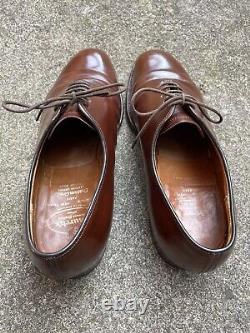 Church's Shoes, Custom Grade, Vintage, Wholecut, New Yorker, UK 8 F, EU 42