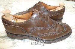 Church's Shoes Men's Brogue Custom Grade Brown UK 10.5 G wide fitting