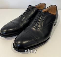 Church's Toronto Mens Custom Grade Handmade Black Leather Oxford Shoes 8 UK 42EU